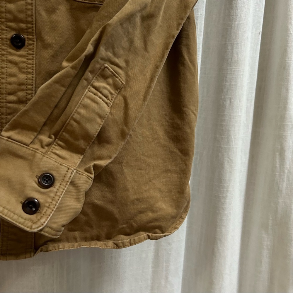 Banana republic UTILITY SHIRT JACKET heavyweight canvas size small - Picture 11 of 12